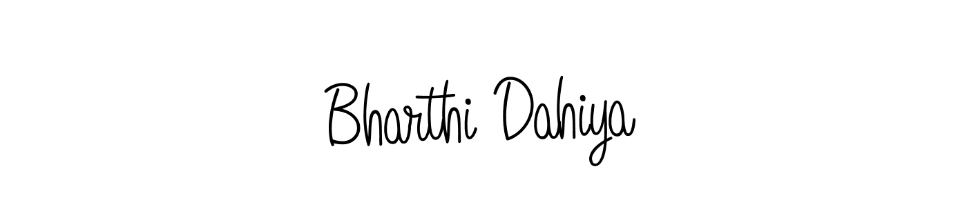 This is the best signature style for the Bharthi Dahiya name. Also you like these signature font (Angelique-Rose-font-FFP). Mix name signature. Bharthi Dahiya signature style 5 images and pictures png