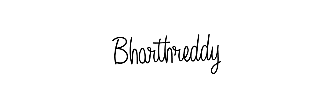 Bharthreddy stylish signature style. Best Handwritten Sign (Angelique-Rose-font-FFP) for my name. Handwritten Signature Collection Ideas for my name Bharthreddy. Bharthreddy signature style 5 images and pictures png