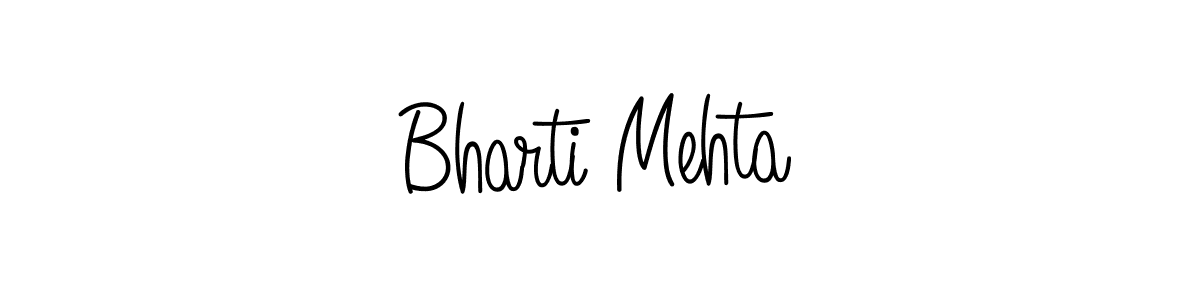 How to Draw Bharti Mehta signature style? Angelique-Rose-font-FFP is a latest design signature styles for name Bharti Mehta. Bharti Mehta signature style 5 images and pictures png