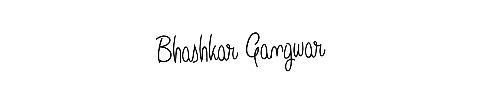 How to make Bhashkar Gangwar name signature. Use Angelique-Rose-font-FFP style for creating short signs online. This is the latest handwritten sign. Bhashkar Gangwar signature style 5 images and pictures png