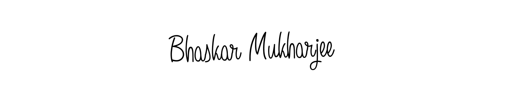 Design your own signature with our free online signature maker. With this signature software, you can create a handwritten (Angelique-Rose-font-FFP) signature for name Bhaskar Mukharjee. Bhaskar Mukharjee signature style 5 images and pictures png