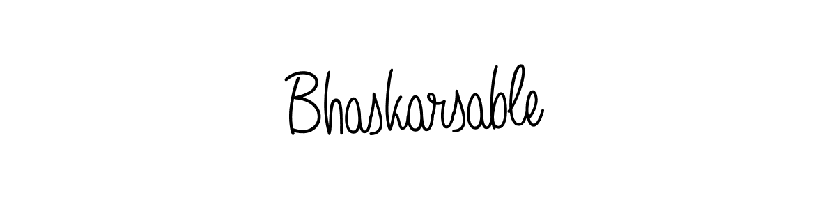 It looks lik you need a new signature style for name Bhaskarsable. Design unique handwritten (Angelique-Rose-font-FFP) signature with our free signature maker in just a few clicks. Bhaskarsable signature style 5 images and pictures png