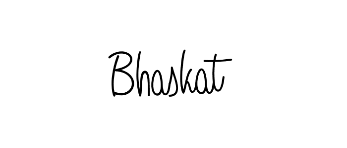 Design your own signature with our free online signature maker. With this signature software, you can create a handwritten (Angelique-Rose-font-FFP) signature for name Bhaskat. Bhaskat signature style 5 images and pictures png