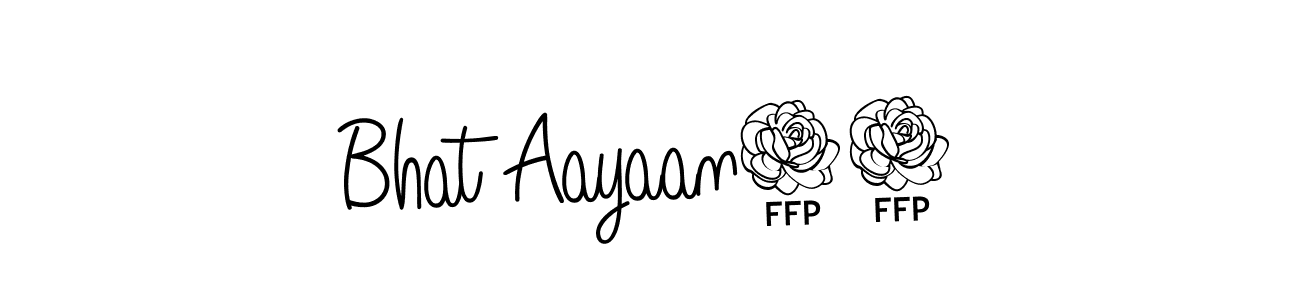 Create a beautiful signature design for name Bhat Aayaan07. With this signature (Angelique-Rose-font-FFP) fonts, you can make a handwritten signature for free. Bhat Aayaan07 signature style 5 images and pictures png