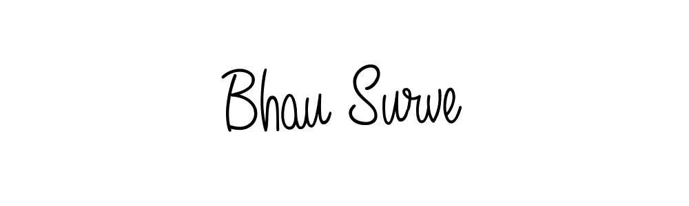Angelique-Rose-font-FFP is a professional signature style that is perfect for those who want to add a touch of class to their signature. It is also a great choice for those who want to make their signature more unique. Get Bhau Surve name to fancy signature for free. Bhau Surve signature style 5 images and pictures png