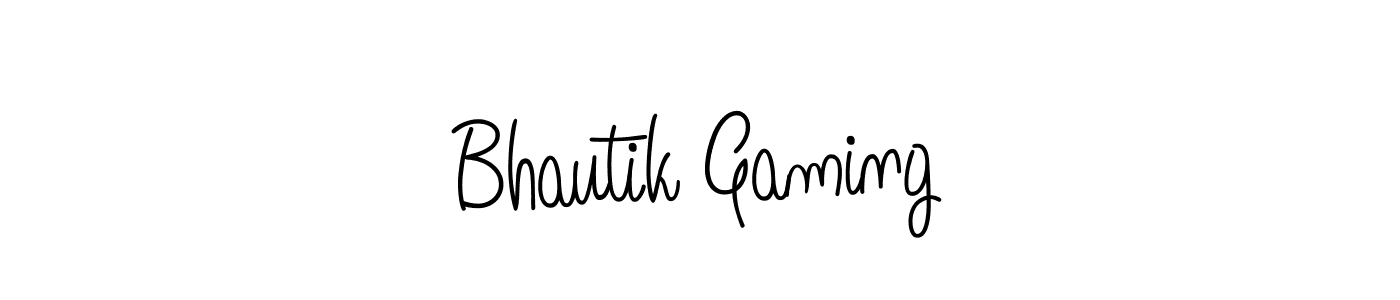 Once you've used our free online signature maker to create your best signature Angelique-Rose-font-FFP style, it's time to enjoy all of the benefits that Bhautik Gaming name signing documents. Bhautik Gaming signature style 5 images and pictures png
