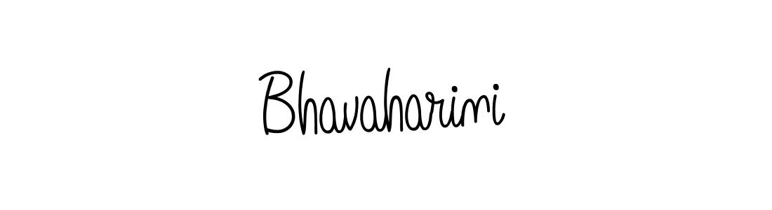 How to make Bhavaharini name signature. Use Angelique-Rose-font-FFP style for creating short signs online. This is the latest handwritten sign. Bhavaharini signature style 5 images and pictures png