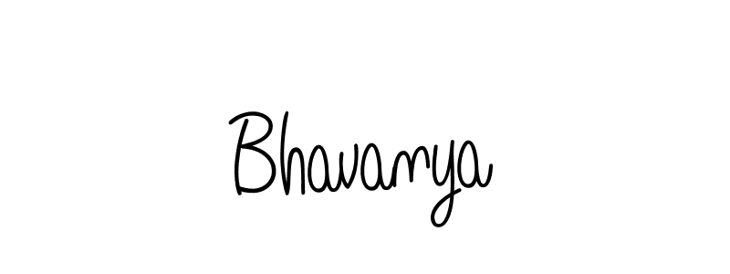 You should practise on your own different ways (Angelique-Rose-font-FFP) to write your name (Bhavanya) in signature. don't let someone else do it for you. Bhavanya signature style 5 images and pictures png