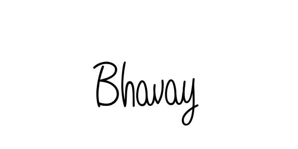 How to make Bhavay name signature. Use Angelique-Rose-font-FFP style for creating short signs online. This is the latest handwritten sign. Bhavay signature style 5 images and pictures png