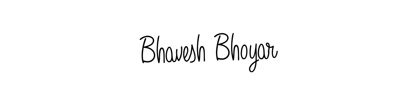 It looks lik you need a new signature style for name Bhavesh Bhoyar. Design unique handwritten (Angelique-Rose-font-FFP) signature with our free signature maker in just a few clicks. Bhavesh Bhoyar signature style 5 images and pictures png