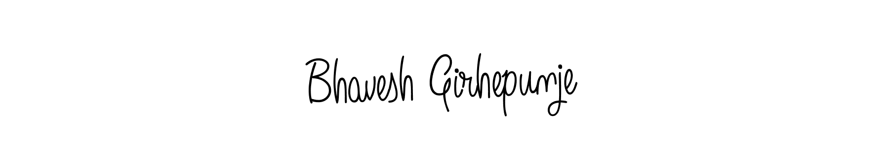 Here are the top 10 professional signature styles for the name Bhavesh Girhepunje. These are the best autograph styles you can use for your name. Bhavesh Girhepunje signature style 5 images and pictures png