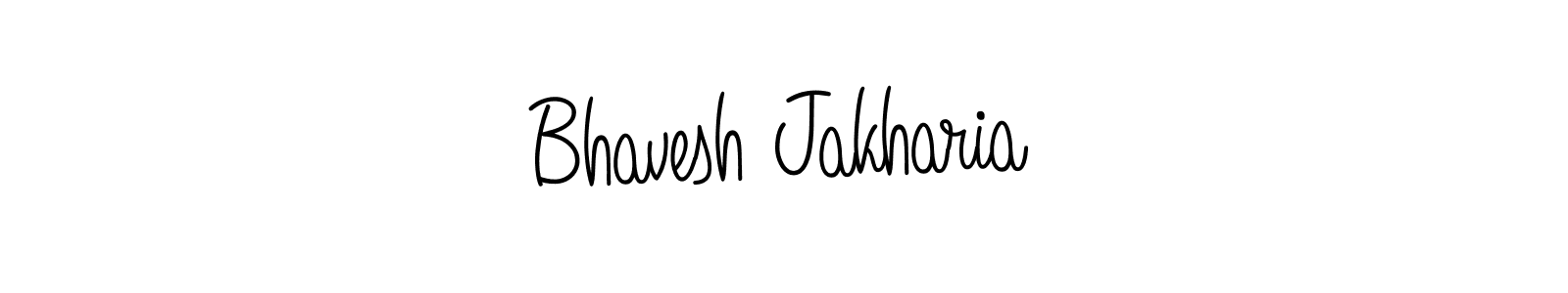 You should practise on your own different ways (Angelique-Rose-font-FFP) to write your name (Bhavesh Jakharia) in signature. don't let someone else do it for you. Bhavesh Jakharia signature style 5 images and pictures png