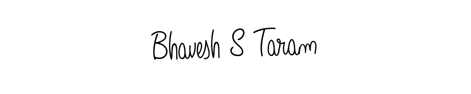 How to Draw Bhavesh S Taram signature style? Angelique-Rose-font-FFP is a latest design signature styles for name Bhavesh S Taram. Bhavesh S Taram signature style 5 images and pictures png