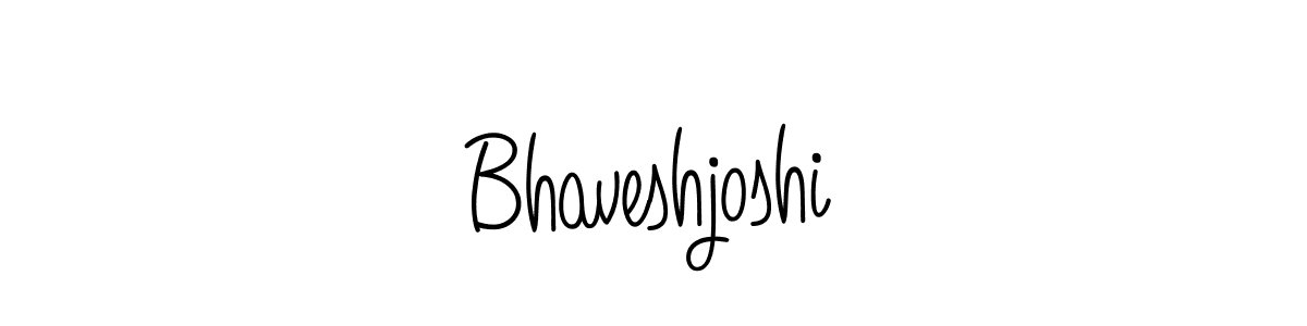 How to make Bhaveshjoshi name signature. Use Angelique-Rose-font-FFP style for creating short signs online. This is the latest handwritten sign. Bhaveshjoshi signature style 5 images and pictures png
