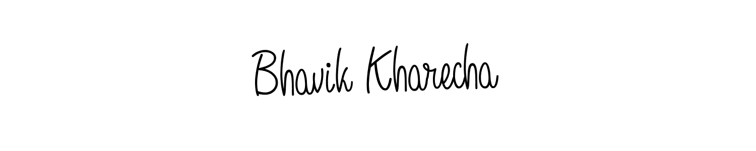 Once you've used our free online signature maker to create your best signature Angelique-Rose-font-FFP style, it's time to enjoy all of the benefits that Bhavik Kharecha name signing documents. Bhavik Kharecha signature style 5 images and pictures png