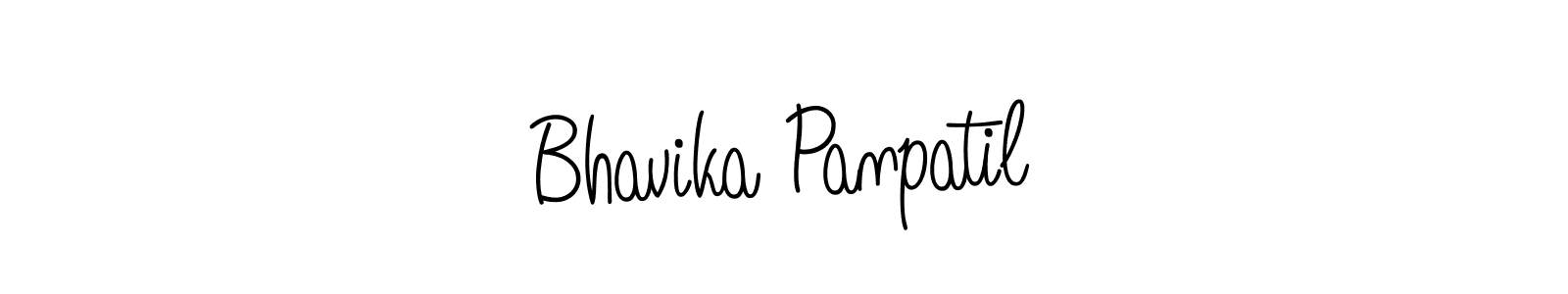 Create a beautiful signature design for name Bhavika Panpatil. With this signature (Angelique-Rose-font-FFP) fonts, you can make a handwritten signature for free. Bhavika Panpatil signature style 5 images and pictures png