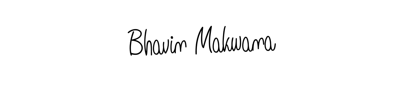 Angelique-Rose-font-FFP is a professional signature style that is perfect for those who want to add a touch of class to their signature. It is also a great choice for those who want to make their signature more unique. Get Bhavin Makwana name to fancy signature for free. Bhavin Makwana signature style 5 images and pictures png