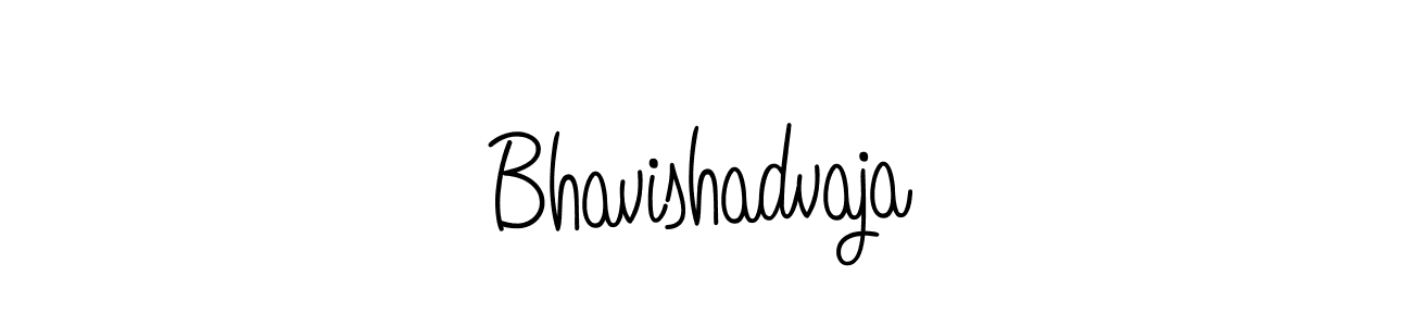 Use a signature maker to create a handwritten signature online. With this signature software, you can design (Angelique-Rose-font-FFP) your own signature for name Bhavishadvaja. Bhavishadvaja signature style 5 images and pictures png