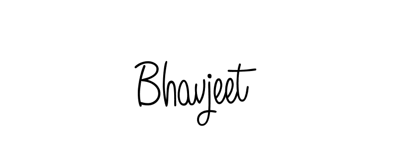 Create a beautiful signature design for name Bhavjeet. With this signature (Angelique-Rose-font-FFP) fonts, you can make a handwritten signature for free. Bhavjeet signature style 5 images and pictures png