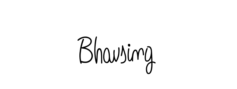 Bhavsing stylish signature style. Best Handwritten Sign (Angelique-Rose-font-FFP) for my name. Handwritten Signature Collection Ideas for my name Bhavsing. Bhavsing signature style 5 images and pictures png