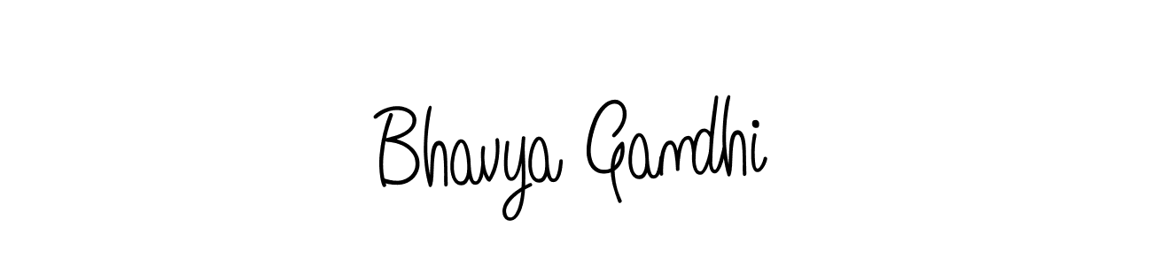 It looks lik you need a new signature style for name Bhavya Gandhi. Design unique handwritten (Angelique-Rose-font-FFP) signature with our free signature maker in just a few clicks. Bhavya Gandhi signature style 5 images and pictures png