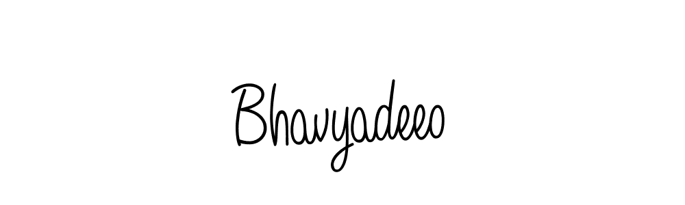 How to make Bhavyadeeo name signature. Use Angelique-Rose-font-FFP style for creating short signs online. This is the latest handwritten sign. Bhavyadeeo signature style 5 images and pictures png