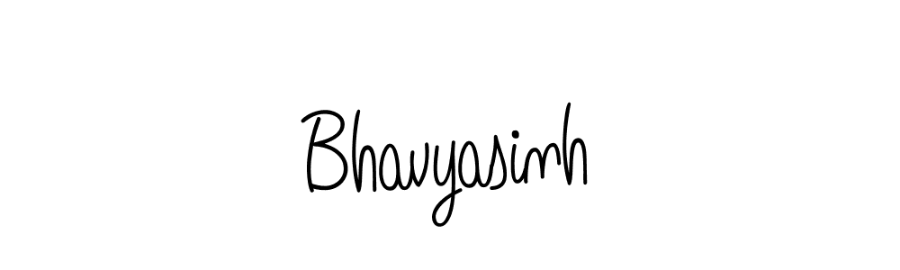 How to make Bhavyasinh signature? Angelique-Rose-font-FFP is a professional autograph style. Create handwritten signature for Bhavyasinh name. Bhavyasinh signature style 5 images and pictures png