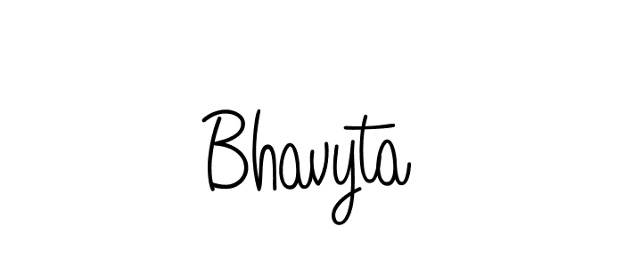How to make Bhavyta signature? Angelique-Rose-font-FFP is a professional autograph style. Create handwritten signature for Bhavyta name. Bhavyta signature style 5 images and pictures png
