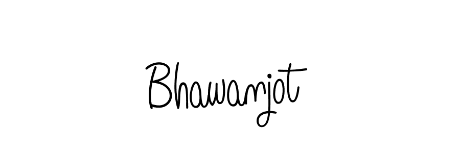 Design your own signature with our free online signature maker. With this signature software, you can create a handwritten (Angelique-Rose-font-FFP) signature for name Bhawanjot. Bhawanjot signature style 5 images and pictures png