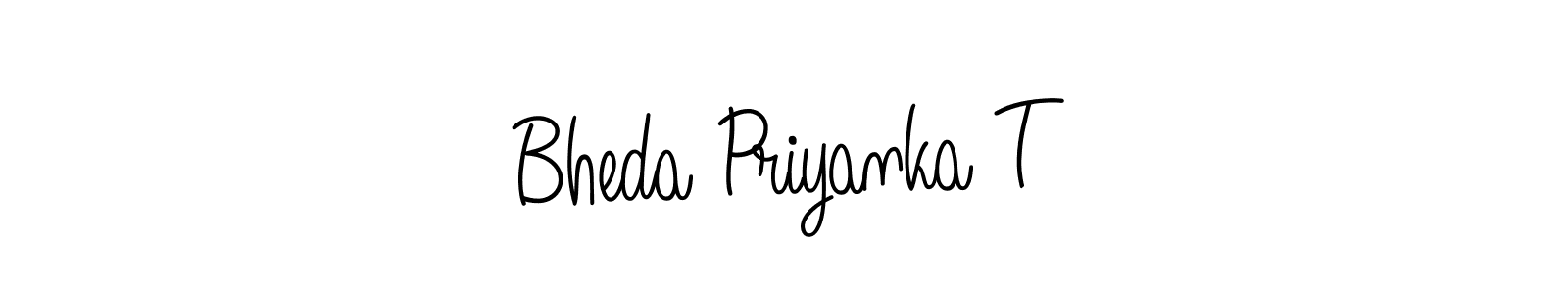See photos of Bheda Priyanka T official signature by Spectra . Check more albums & portfolios. Read reviews & check more about Angelique-Rose-font-FFP font. Bheda Priyanka T signature style 5 images and pictures png
