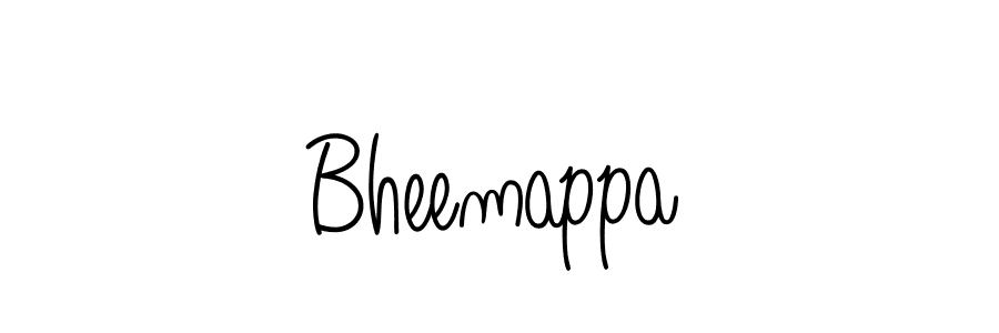 Make a beautiful signature design for name Bheemappa. With this signature (Angelique-Rose-font-FFP) style, you can create a handwritten signature for free. Bheemappa signature style 5 images and pictures png