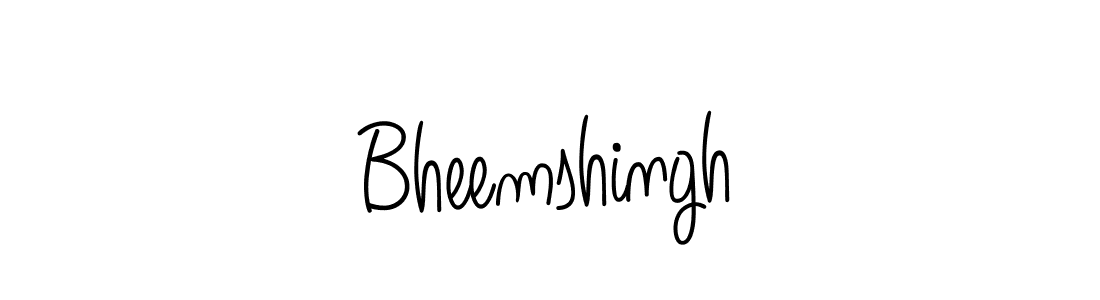 Create a beautiful signature design for name Bheemshingh. With this signature (Angelique-Rose-font-FFP) fonts, you can make a handwritten signature for free. Bheemshingh signature style 5 images and pictures png