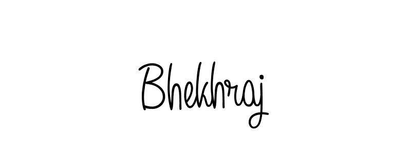 Bhekhraj stylish signature style. Best Handwritten Sign (Angelique-Rose-font-FFP) for my name. Handwritten Signature Collection Ideas for my name Bhekhraj. Bhekhraj signature style 5 images and pictures png
