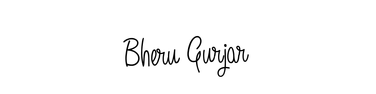 Make a short Bheru Gurjar signature style. Manage your documents anywhere anytime using Angelique-Rose-font-FFP. Create and add eSignatures, submit forms, share and send files easily. Bheru Gurjar signature style 5 images and pictures png