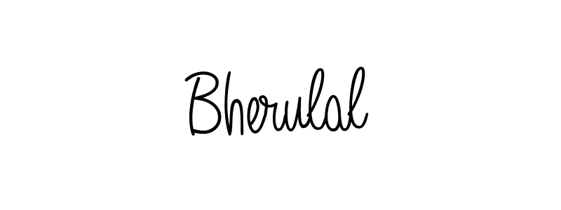 Create a beautiful signature design for name Bherulal. With this signature (Angelique-Rose-font-FFP) fonts, you can make a handwritten signature for free. Bherulal signature style 5 images and pictures png