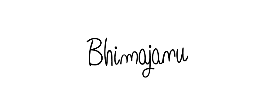 How to make Bhimajanu name signature. Use Angelique-Rose-font-FFP style for creating short signs online. This is the latest handwritten sign. Bhimajanu signature style 5 images and pictures png