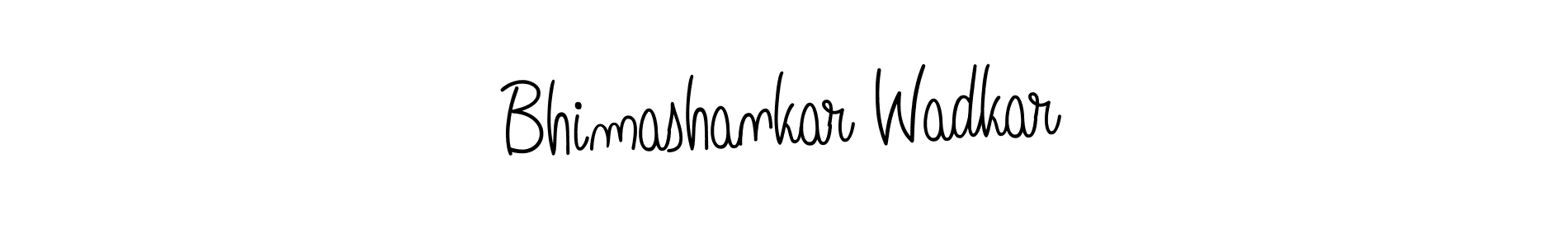 Once you've used our free online signature maker to create your best signature Angelique-Rose-font-FFP style, it's time to enjoy all of the benefits that Bhimashankar Wadkar name signing documents. Bhimashankar Wadkar signature style 5 images and pictures png