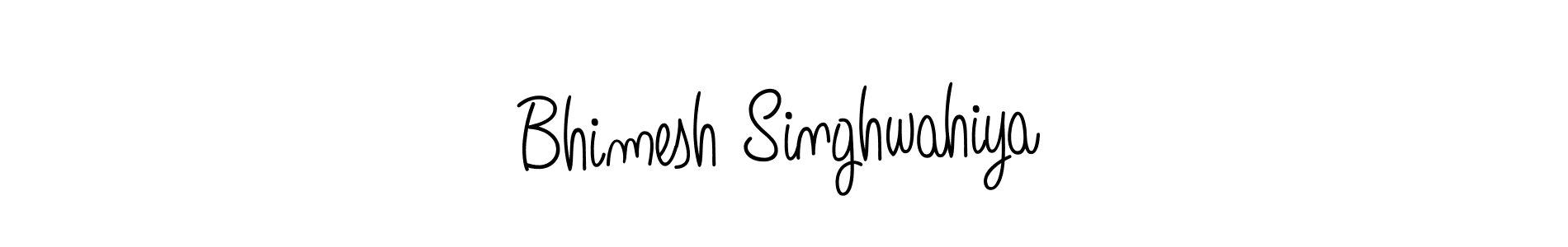 It looks lik you need a new signature style for name Bhimesh Singhwahiya. Design unique handwritten (Angelique-Rose-font-FFP) signature with our free signature maker in just a few clicks. Bhimesh Singhwahiya signature style 5 images and pictures png