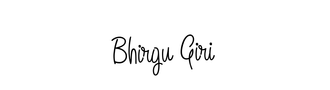 Make a short Bhirgu Giri signature style. Manage your documents anywhere anytime using Angelique-Rose-font-FFP. Create and add eSignatures, submit forms, share and send files easily. Bhirgu Giri signature style 5 images and pictures png