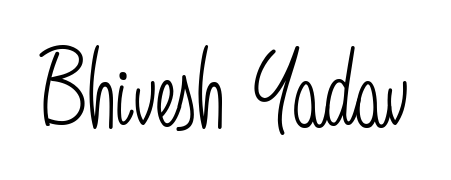 Use a signature maker to create a handwritten signature online. With this signature software, you can design (Angelique-Rose-font-FFP) your own signature for name Bhivesh Yadav. Bhivesh Yadav signature style 5 images and pictures png