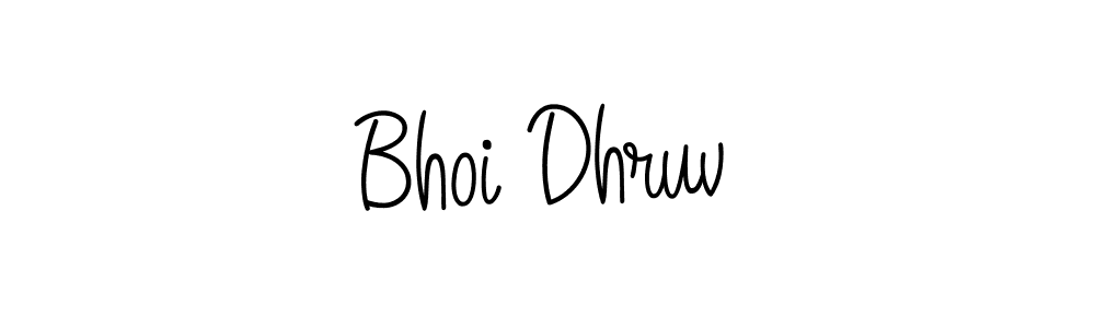 Once you've used our free online signature maker to create your best signature Angelique-Rose-font-FFP style, it's time to enjoy all of the benefits that Bhoi Dhruv name signing documents. Bhoi Dhruv signature style 5 images and pictures png