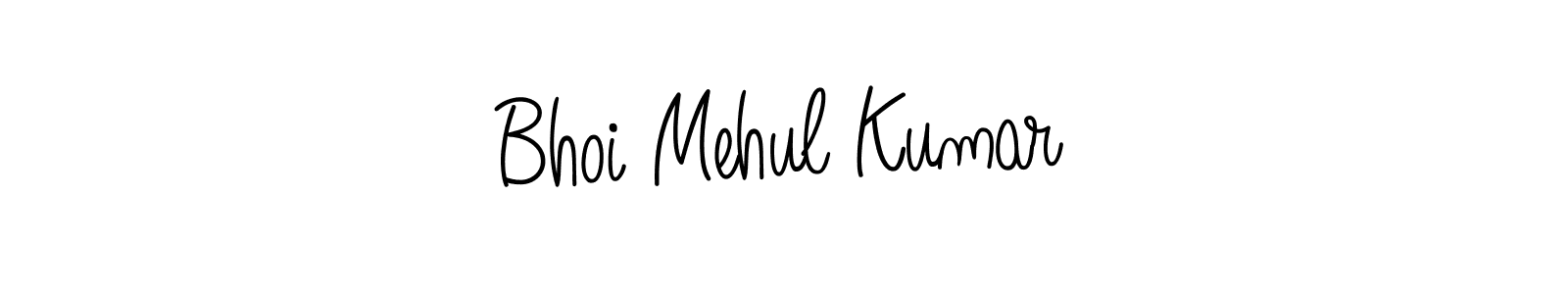 Also we have Bhoi Mehul Kumar name is the best signature style. Create professional handwritten signature collection using Angelique-Rose-font-FFP autograph style. Bhoi Mehul Kumar signature style 5 images and pictures png