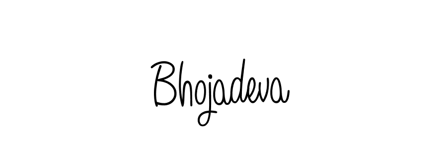 Make a beautiful signature design for name Bhojadeva. With this signature (Angelique-Rose-font-FFP) style, you can create a handwritten signature for free. Bhojadeva signature style 5 images and pictures png