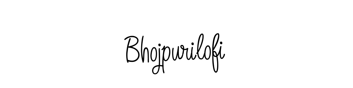 How to make Bhojpurilofi signature? Angelique-Rose-font-FFP is a professional autograph style. Create handwritten signature for Bhojpurilofi name. Bhojpurilofi signature style 5 images and pictures png