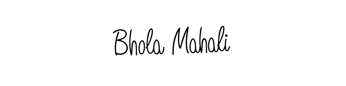 Also You can easily find your signature by using the search form. We will create Bhola Mahali name handwritten signature images for you free of cost using Angelique-Rose-font-FFP sign style. Bhola Mahali signature style 5 images and pictures png