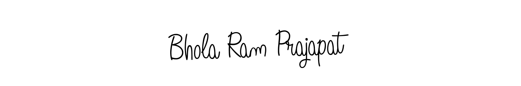 Make a beautiful signature design for name Bhola Ram Prajapat. With this signature (Angelique-Rose-font-FFP) style, you can create a handwritten signature for free. Bhola Ram Prajapat signature style 5 images and pictures png