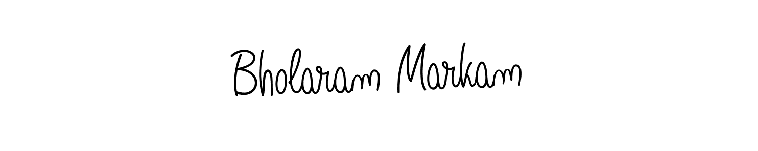 You can use this online signature creator to create a handwritten signature for the name Bholaram Markam. This is the best online autograph maker. Bholaram Markam signature style 5 images and pictures png