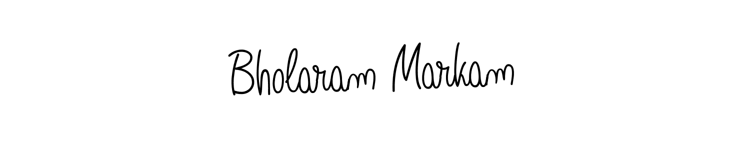 You can use this online signature creator to create a handwritten signature for the name Bholaram Markam. This is the best online autograph maker. Bholaram Markam signature style 5 images and pictures png