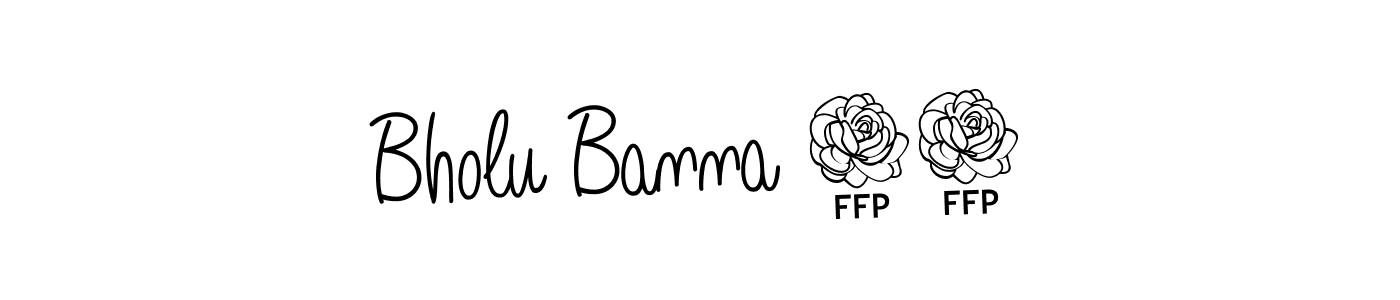 Also You can easily find your signature by using the search form. We will create Bholu Banna 99 name handwritten signature images for you free of cost using Angelique-Rose-font-FFP sign style. Bholu Banna 99 signature style 5 images and pictures png