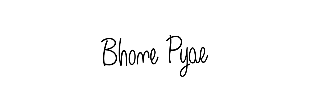 Make a beautiful signature design for name Bhone Pyae. Use this online signature maker to create a handwritten signature for free. Bhone Pyae signature style 5 images and pictures png